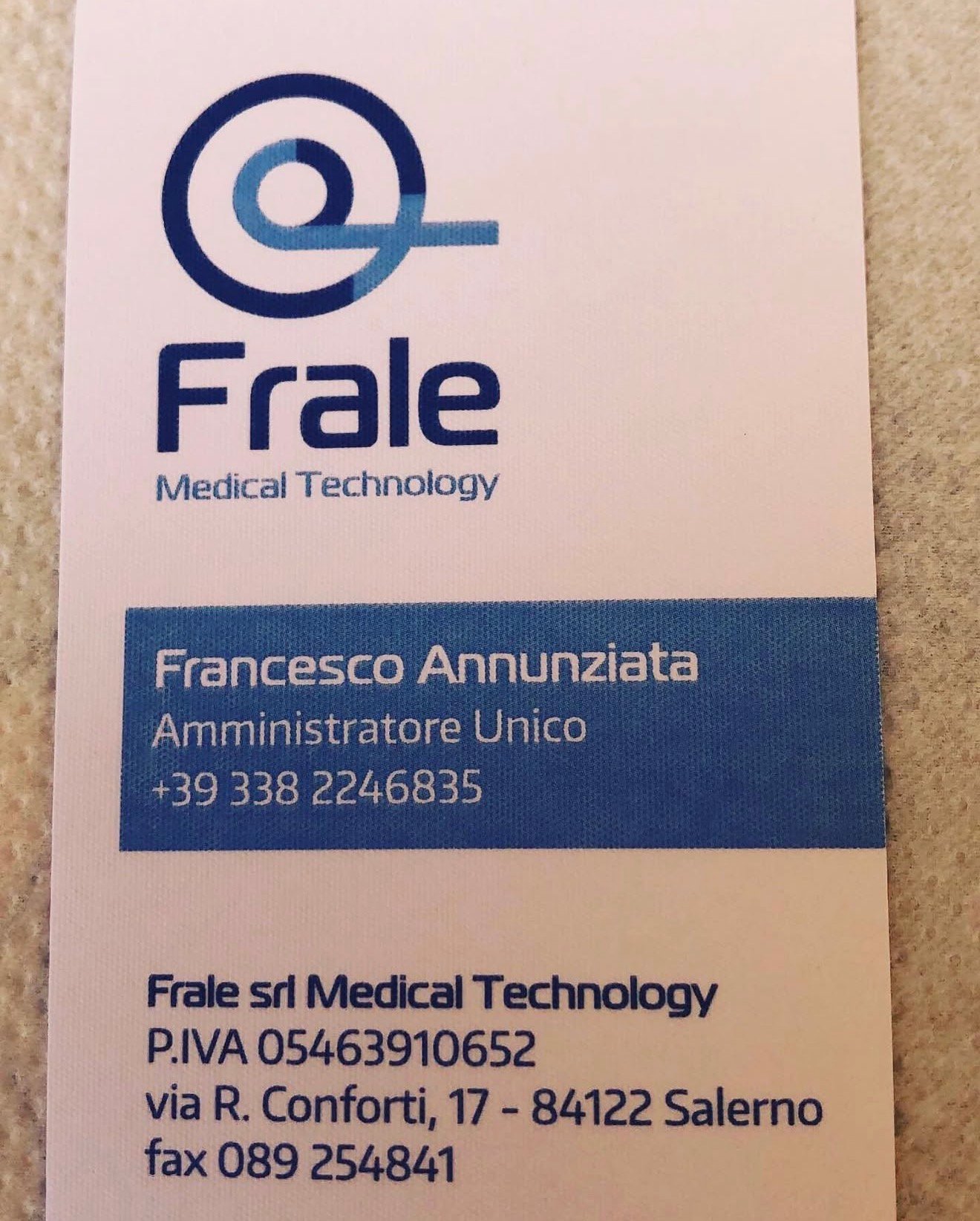 Personale tecnico Frale durante assistenza